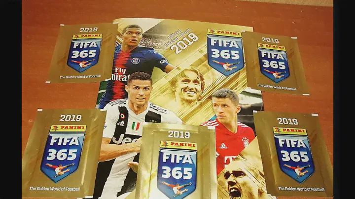 PANINI "FIFA 365 (2019)" ОБЗОР НОВИНКИ {|} Открытие 5-и пачек и обзор альбома FIFA 365 (2019)