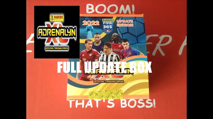 **NEW FULL BOX** PANINI ADRENALYN XL FIFA365(2022) ***UPDATE EDITION/PACKED 2 HUGE TOP MASTERS***