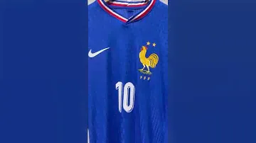 2024 European Cup France Home Long Sleeve Player Edition Jersey No. 10 Mbappe