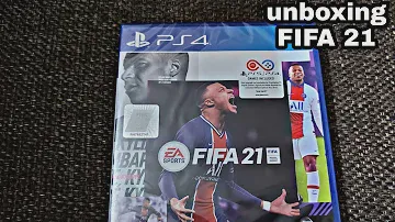 Unboxing New FIFA 21 Ps4 Game
