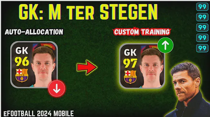 M. ter STEGEN | How To Train Base Card ter Stegen Efootball 2024👀🔥 | Efootball 2024 Mobile | PES2024