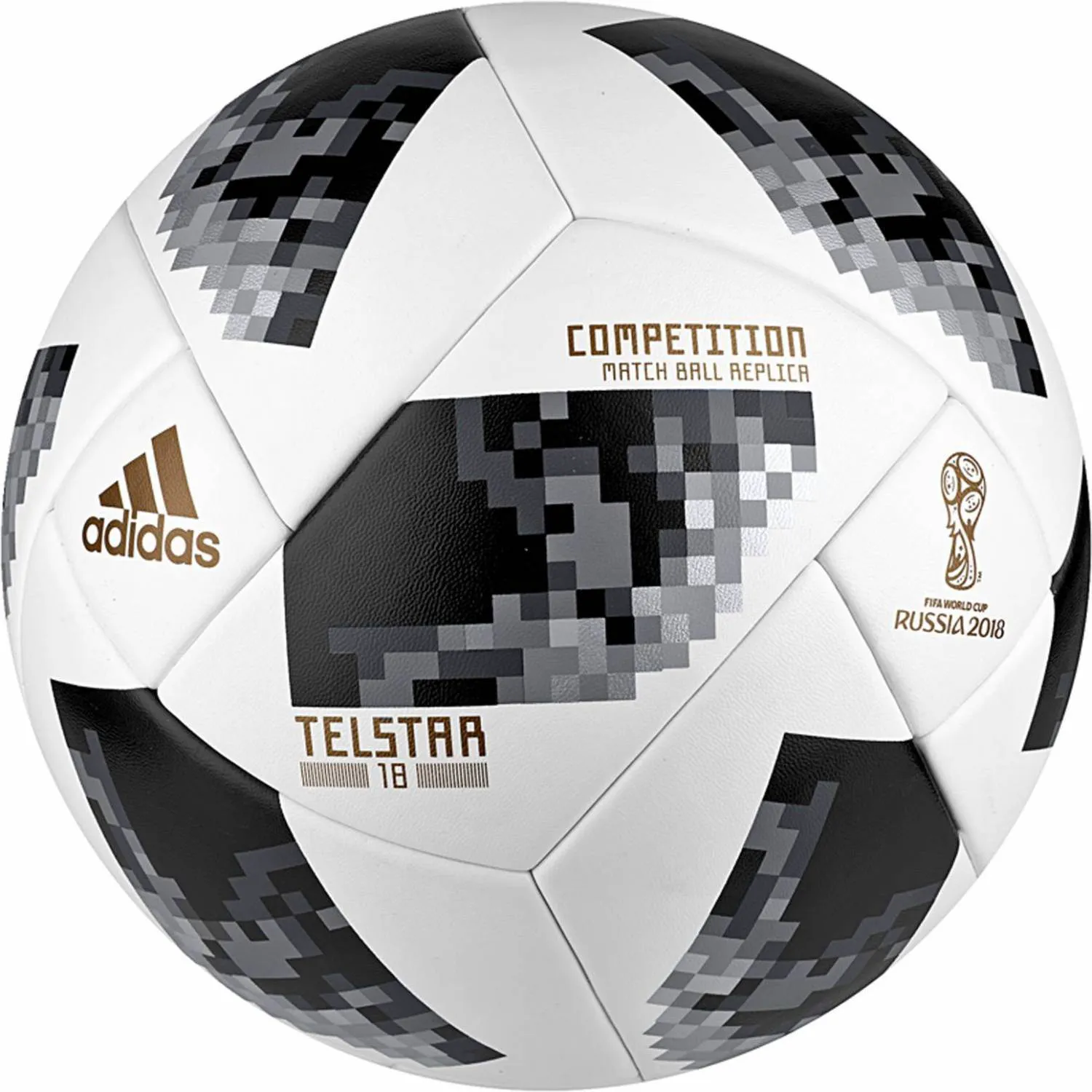 Мяч футбольный №5 ADIDAS WC2018 Telstar OMB CE8083 FIFA PRO