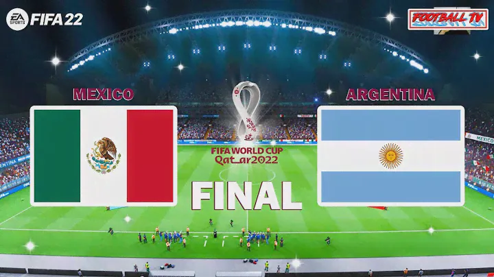 FIFA 22 - MEXICO vs ARGENTINA | Final FIFA World Cup 2022 | Gameplay PC