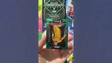 Solo Packs #33 Panini Prizm FIFA World Cup Qatar 2022 Soccer Blaster Box III ✨ Green Wave inside 🎉