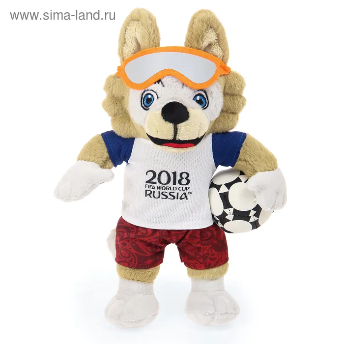Фигурка «Волк Забивака», 28 см, 2018 FIFA World Cup Russia™