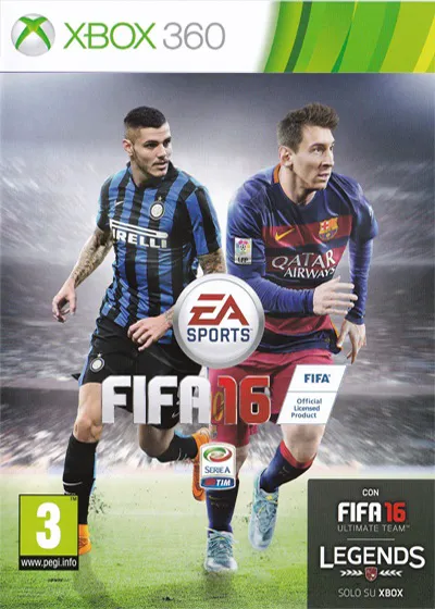 FIFA 16 на xbox 360