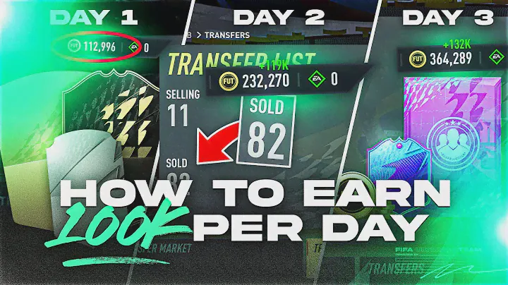 How to make 100,000 Coins Per Day in FIFA 22!