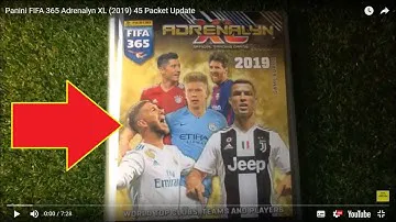 Panini FIFA 365 Adrenalyn XL (2019) 45 Packet Update