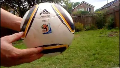 Testing new Adidas Jabulani FIFA World Cup 2010 ball