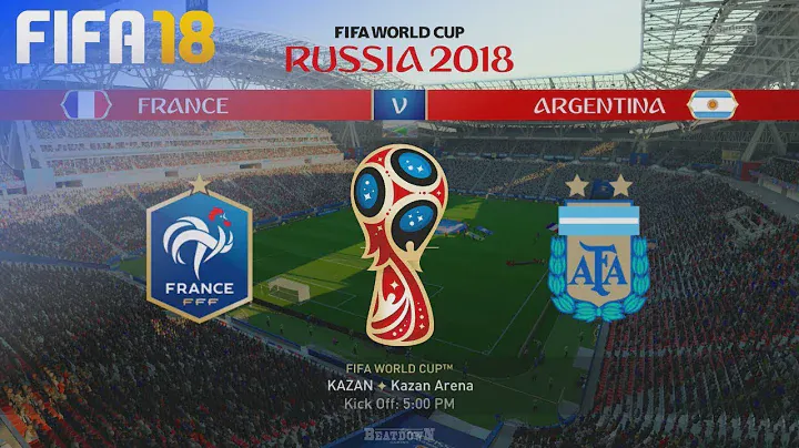 FIFA 18 World Cup - France vs. Argentina @ Kazan Arena
