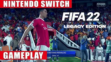 Геймплей FIFA 22 для Nintendo Switch