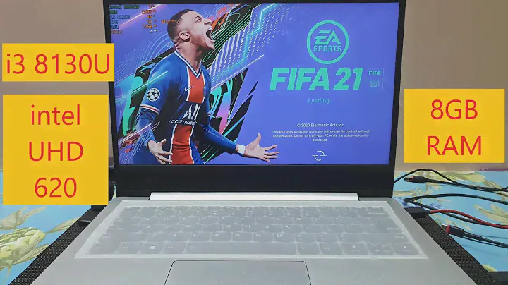 Геймплей FIFA 21 на графике Intel UHD 620