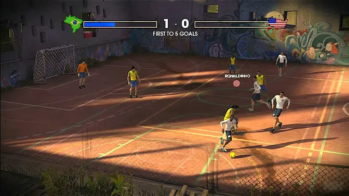 FIFA Street 3 Xbox 360 Video - Brazil vs. USA