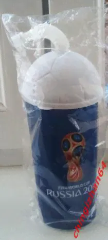 Футбол. Стакан с крышкой и трубочкой FIFA World Cup Russia 2018 (425 мл.)-0