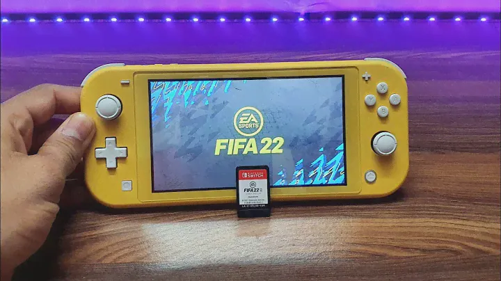 FIFA 22 on Nintendo Switch Lite