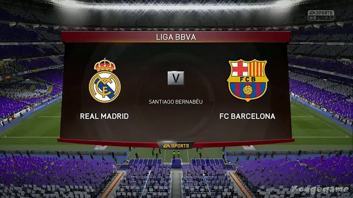 FIFA 15 - Gameplay - Real Madrid VS Barcelona - El Clasico  - Xbox One [ HD ]
