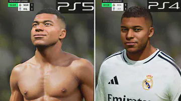 EA FC 25 PS5 vs PS4 Comparison! (Gameplay, Graphics, Player Animation, and more!)