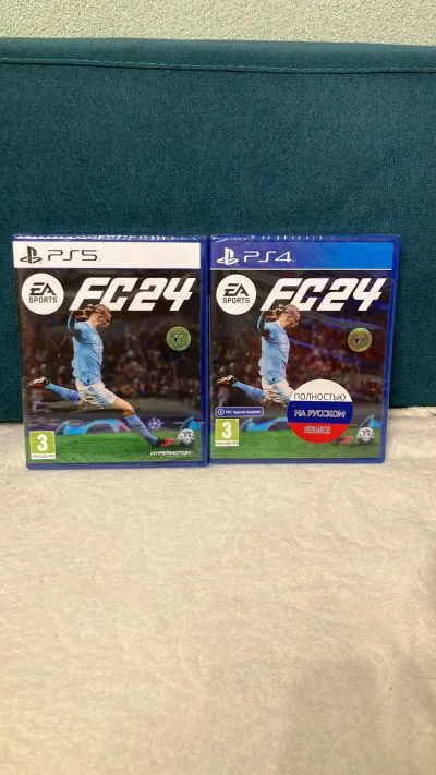Игра FC24 (FIFA 24 фифа) для PS 5. Диск. Новый в пленке. В наличии-0