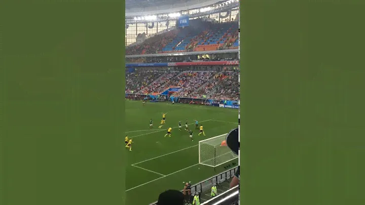 Футбол ЧМ-2018.Мексика-Швеция.Гол Гранквиста.Екатеринбург-Арена