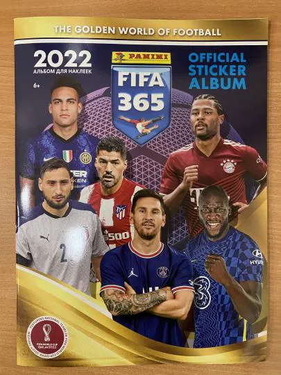 Альбом для наклеек FIFA 365-2022-1
