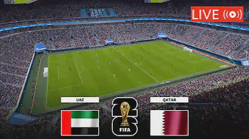 🔴UNITED ARAB EMIRATES VS QATAR LIVE STREAMING | FIFA WORLD CUP QUALIFIER AFC LIVE FULL MATCH TODAY