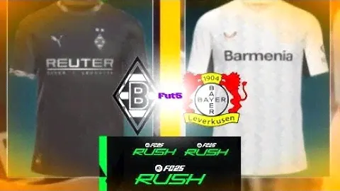 Chegou a HORA do RUSH game EA Sports FC 25 Hour BORUSSIA MÖNCHENGLADBACH x BAYER LEVERKUSEN Clássico