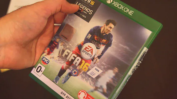 Fifa 16 Xbox One распаковка (unboxing)