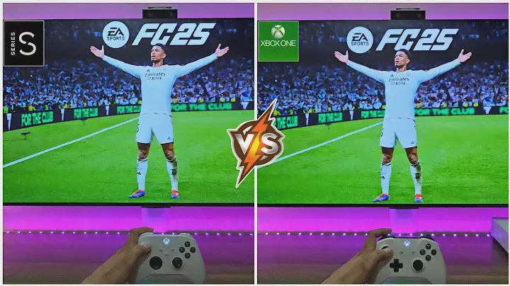 EA FC25 (Xbox Series S Vs Xbox One S) Comparison