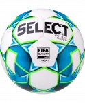 Мяч футзальный Select Futsal Super FIFA 850308, №4, белый/синий/зеленый (4)-4