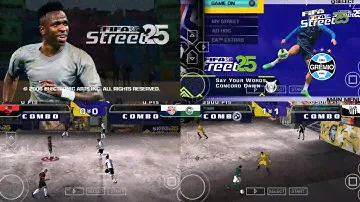 FIFA STREET 2025 PPSSPP ANDROID LATEST KITS UPDATE BEST GRAPHICS