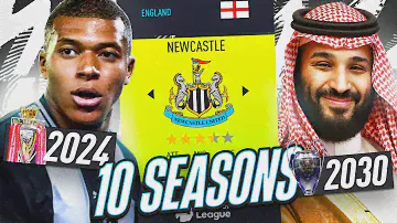 I *TAKEOVER* NEWCASTLE UNITED with UNLIMITED MONEY for 10 SEASONS!!🤑 FIFA 22 Career Mode