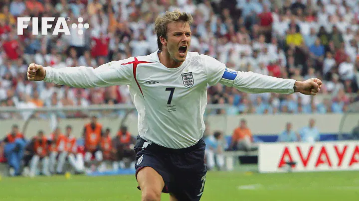 David Beckham's Free-Kick Goal v Ecuador | 2006 FIFA World Cup