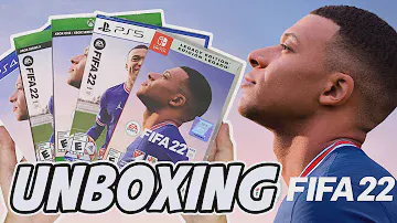 Распаковка FIFA 22 (PS4/PS5/Nintendo Switch/Xbox One/Xbox Series X)