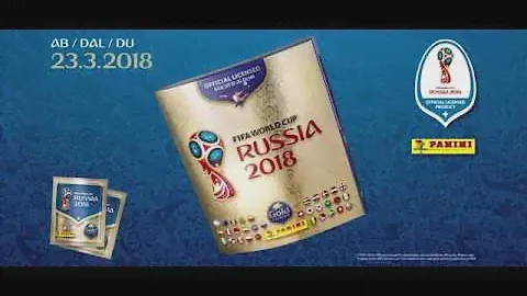 2018 FIFA World Cup Russia™ Sticker Collection - TV spot Switzerland #goldedition #paninisuisse