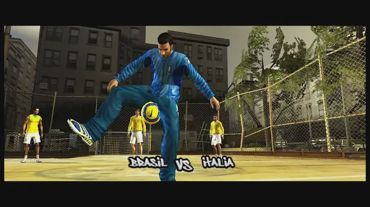 FIFA STREET 2 (Brazil 2006 vs Italy 2006) Very hard