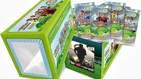 Opening a GIFTBOX panini adrenalyn xl ROAD TO WORLD CUP 2014 Trading Cards