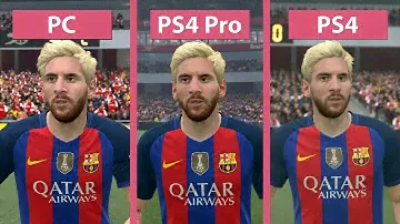 4K UHD | FIFA 17 – PC 4K vs. PS4 Pro 4K vs. PS4 Graphics Comparison