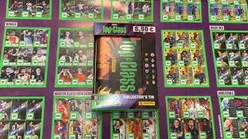 Panini FIFA Top Class 2024 Trading Cards Collector's Tin  UNBOXING - 4K/60