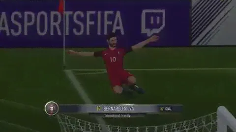 FIFA 18 on Nintendo Switch - Portugal vs. France Gameplay (Direct-Feed Footage)