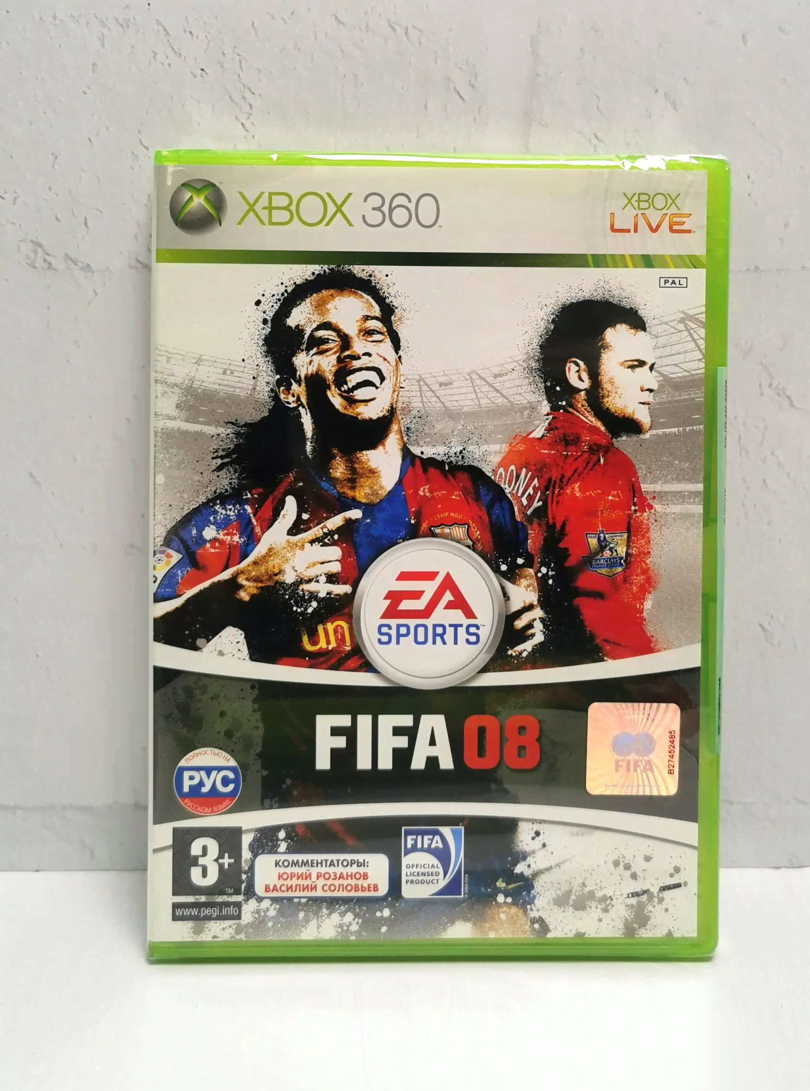 FIFA 08 Полностью на русском Xbox 360-0