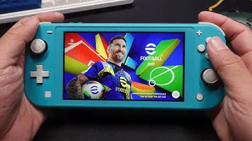 eFootball 2025 Gameplay On Nintendo Switch Lite