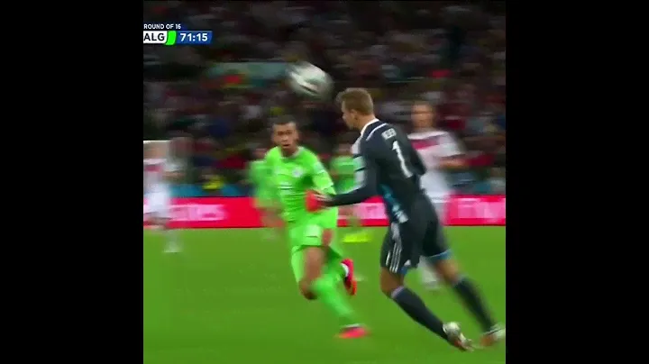 Prime Neuer vs Algeria at WC 2014 🥶