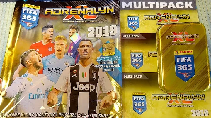 FIFA 365 2019 Mega Starter Set 5x Multi-Pack 35 Booster 12 LE Panini Cards