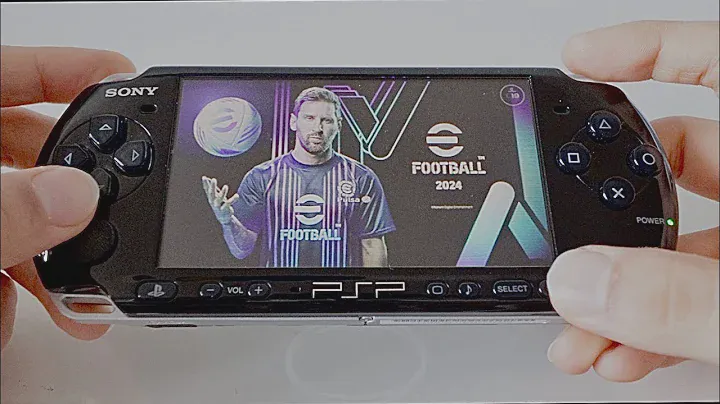 PES 24 Gameplay on PSP