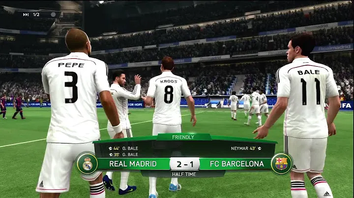 Real Madrid vs Barcelona FIFA 15 (PS3)