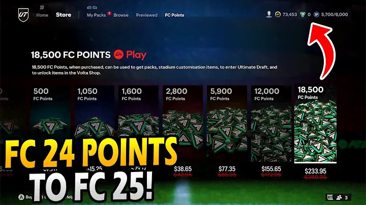 How to Transfer FC Points to FC 25 Ultimate Team