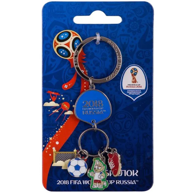 Брелок Fifa 2018 забивака с подвесками СН003-0