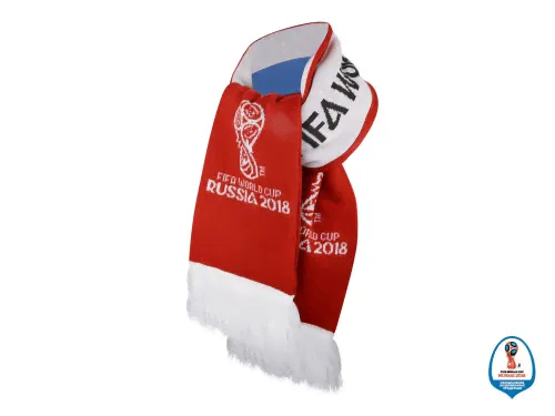 Шарф Россия вязаный 2018 FIFA World Cup Russia™-1