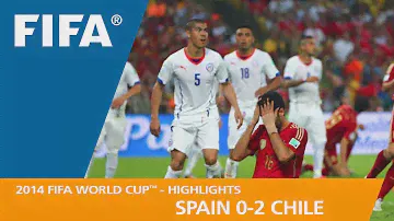 Spain v Chile | 2014 FIFA World Cup | Match Highlights