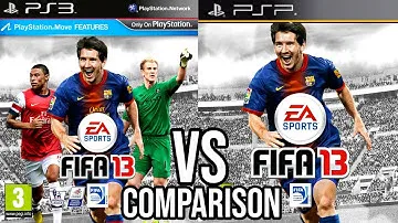 FIFA 13 PS3 Vs PSP